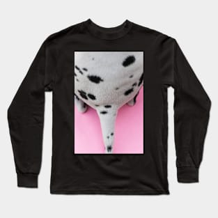 Dalmatian dog tail Long Sleeve T-Shirt